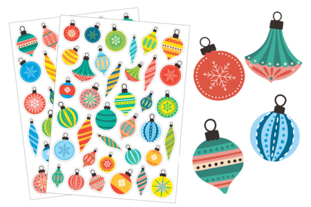 gommettes noel - Gommettes Noël – 10doigts.fr