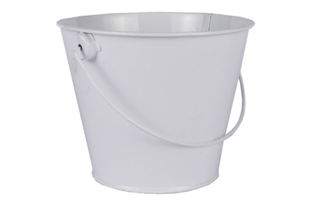 Grand seau en métal - Supports en Métal – 10doigts.fr