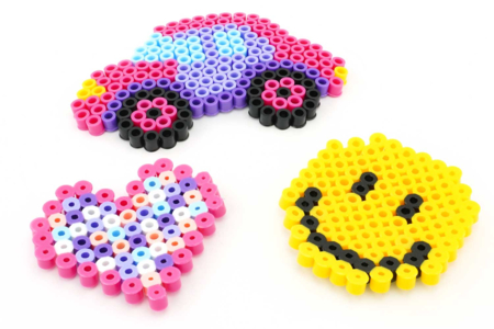 grosses perles xxl formes - Perles à repasser 1 cm – 10doigts.fr