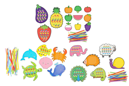 kits créatifs papier à tisser - Kits éducatifs – 10doigts.fr