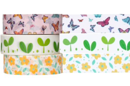 masking tape printemps - Adhésifs colorés et Masking tape – 10doigts.fr
