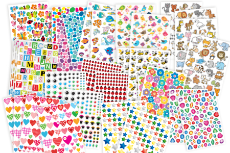 pack promo gommettes enfants - Méga packs créatifs – 10doigts.fr