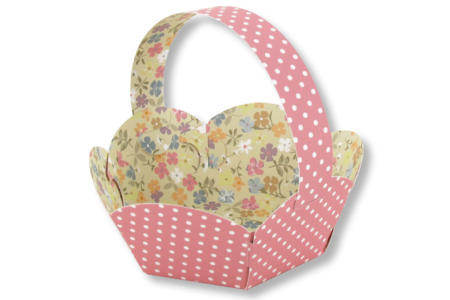 Paniers fleuris - Activités manuelles DIY Pâques – 10doigts.fr