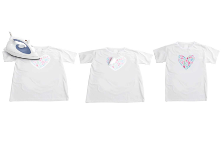 Papier transfert pour textile clair - 10 feuilles A4 - Papiers transfert – 10doigts.fr