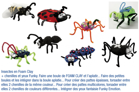 Pâte à modeler FOAM CLAY - Activités manuelles modelage – 10doigts.fr