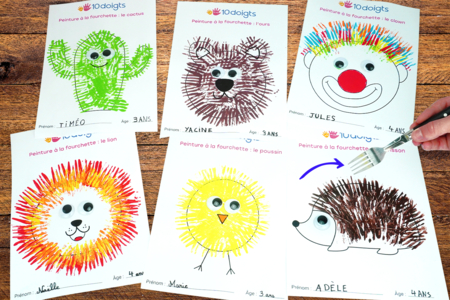 Gouache 10doigts, 250 ml - 10 couleurs - Peinture gouache 10doigts – 10doigts.fr