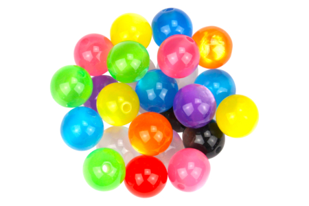 Perles shine rondes - Perles Acrylique – 10doigts.fr