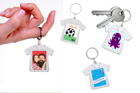 porte clés papa - Plastique Transparent – 10doigts.fr