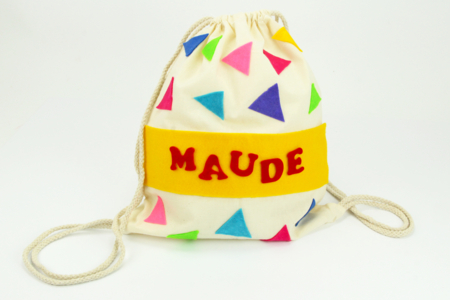 sac à dos coton rentrée scolaire enfants bricolage créatif - Activités manuelles objets décorés – 10doigts.fr