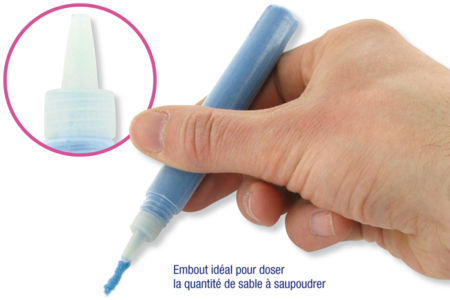 Set de 12 tubes de sable fin, 12 couleurs assorties - Sables colorés – 10doigts.fr