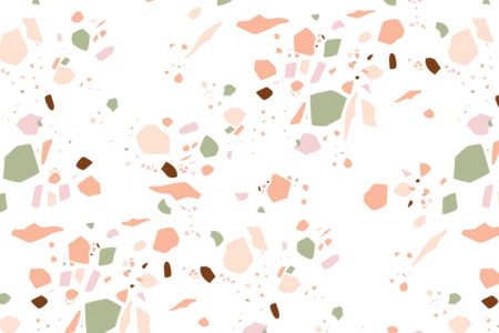 Set de 3 feuilles Décopatch terrazzo - Papiers Décopatch – 10doigts.fr