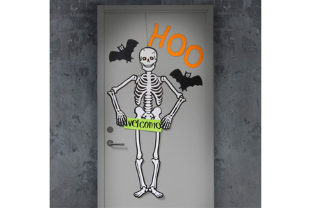 squelette décoration halloween - Kits créatifs Halloween – 10doigts.fr