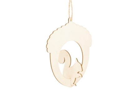 suspension ecureuil - Suspensions et déco murale – 10doigts.fr