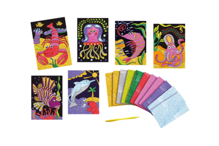 tableau à metalliser - Coffret Foil Art – 10doigts.fr