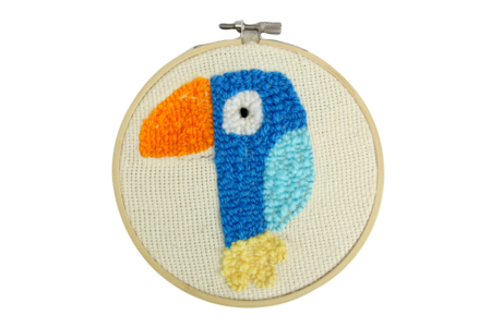 toile à broder coton - Tambours et toiles à broder – 10doigts.fr