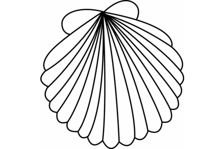 Coloriage Coquillage 02 – 10doigts.fr