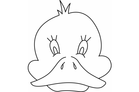 Coloriage Canard 21 – 10doigts.fr