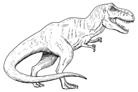 Coloriage Dinosaure 41 – 10doigts.fr