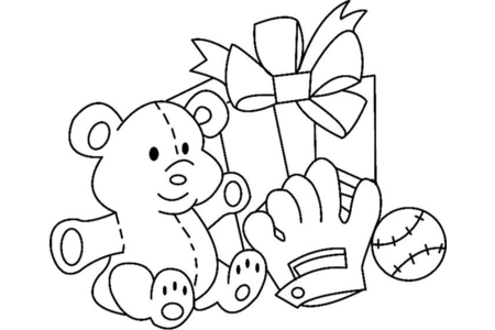 Coloriage Jouets 01 – 10doigts.fr