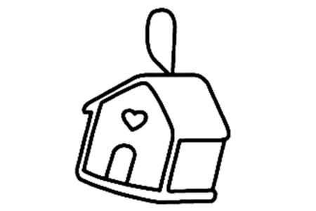 Coloriage Maisonnette 02 – 10doigts.fr