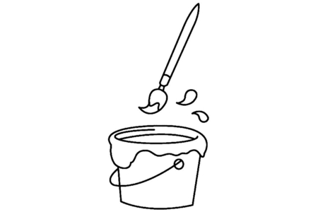 Coloriage Peinture 02 – 10doigts.fr