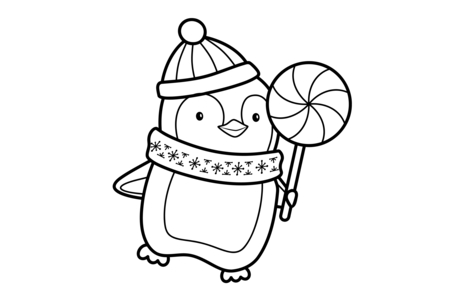 Coloriage Noel 35 – 10doigts.fr