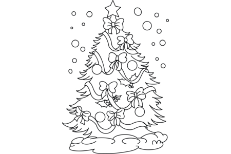 Coloriage Noel 39 – 10doigts.fr