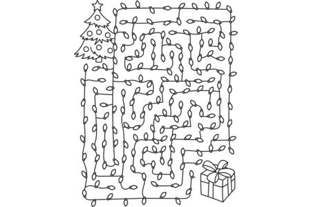 Coloriage Noel 82 – 10doigts.fr
