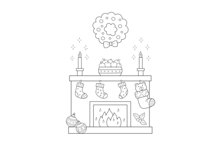 Coloriage Noel24 – 10doigts.fr