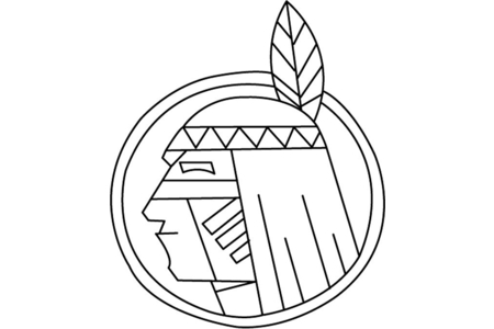 Coloriage Indien 02 – 10doigts.fr