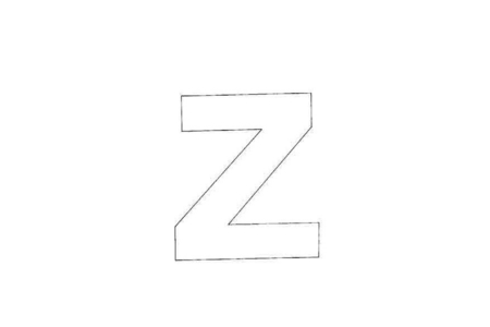 Coloriage z minuscule – 10doigts.fr