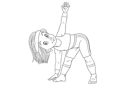 Coloriage Sport11 – 10doigts.fr