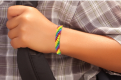 Bracelets brésiliens - Fils à  broder - 10doigts.fr - 2