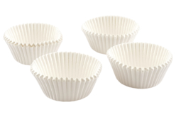 caissette en papier blanc - Accessoires en papier - 10doigts.fr