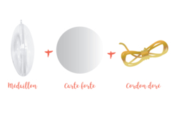 carte forte et cordon - Plastique Transparent - 10doigts.fr - 2