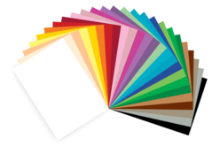 Cartes 300 gr/m²  Mix 25 couleurs - 100 feuilles A4 - Papiers Format A4 - 10doigts.fr