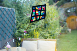 Cerf-volant vitrail - Film plastique, rhodoïd - 10doigts.fr - 2