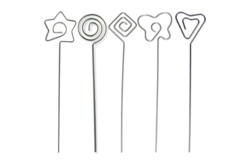 Clips pense-bête, formes assorties - Clips et mousquetons - 10doigts.fr