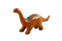 dinosaure rouge decopatch - Animaux en carton - 10doigts.fr