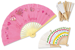 Eventails - Supports en papier - 10doigts.fr