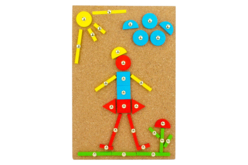 jeu à clouer - Jeux de construction - 10doigts.fr