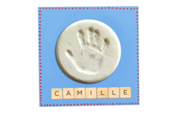 Kit tableau empreinte bébé - Empreinte - Modelage et moulage – 10doigts.fr - 2