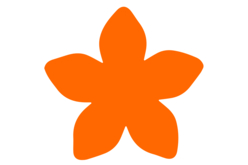 Perforatrice médium pétales - Taille découpe : 2 à 2.5 cm - Perforatrices fantaisies - 10doigts.fr - 2