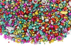 perles métallisées enfants - Perles Métallisées, Irisées - 10doigts.fr