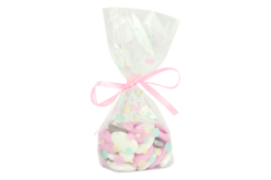 pochette transparente pastel - Papiers cadeaux et sacs - 10doigts.fr