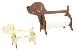 Porte essui Toutou  - Objets bois pour la cuisine - 10doigts.fr