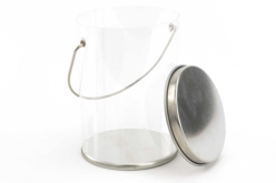 Seaux anse plastique - Plastique Transparent - 10doigts.fr