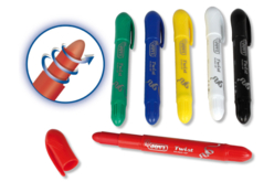 Set de 6 crayons TWIST à la cire pour maquillage - Maquillage pour enfants - 10doigts.fr