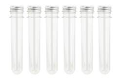 soliflore en plastique tube - Plastique Transparent - 10doigts.fr