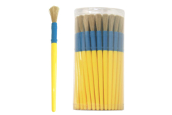 Tubo pinceaux 1er âge, brosse moyenne - 58 pcs - Pinceaux brosses - 10doigts.fr